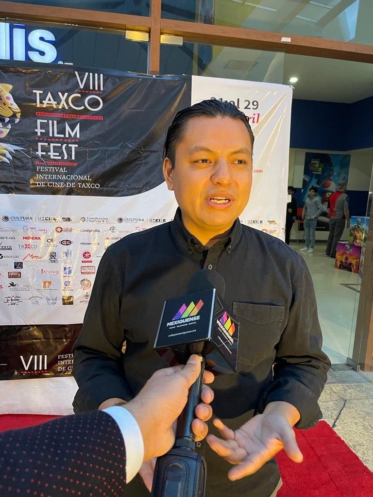 TvCinescape's tweet photo. Arranca la VIII edición del 
@TaxcoFilmFest y #Cinescape se encuentra realizando una cobertura especial.

Todos los detalles jueves 8:00 PM por @MexiquenseTV Canal 34.1 
#ConéctateConMexiquense. https://t.co/l7cT4py1cI