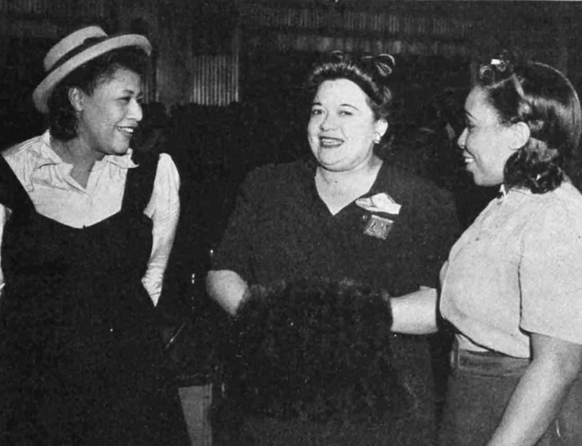 ALHCLindyHop's tweet photo. Three outstanding singers: Ella Fitzgerald and Mildred Bailey, who waxed Deccaly under their own names, and Helen Humes who Okehed with Count Basie.  #ellafitzgerald #mildredbailey #helenhumes #countbasie #recordingartists #jazz #jazzvocalists https://t.co/DhkPMx4TYD