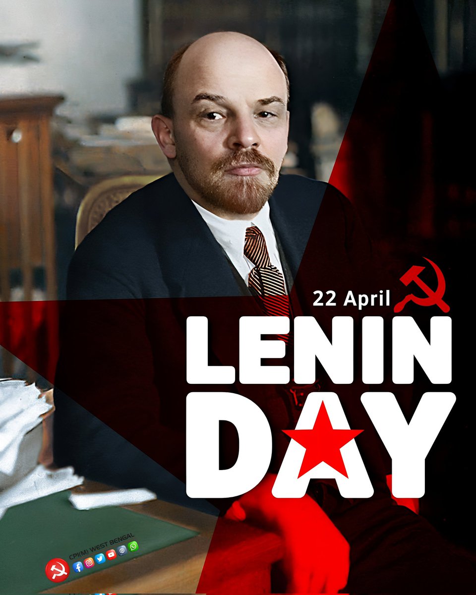 TweetMitro's tweet photo. Long Live Comrade Lenin ✊
#Lenin #LeninDay https://t.co/CJeuGJZy2j