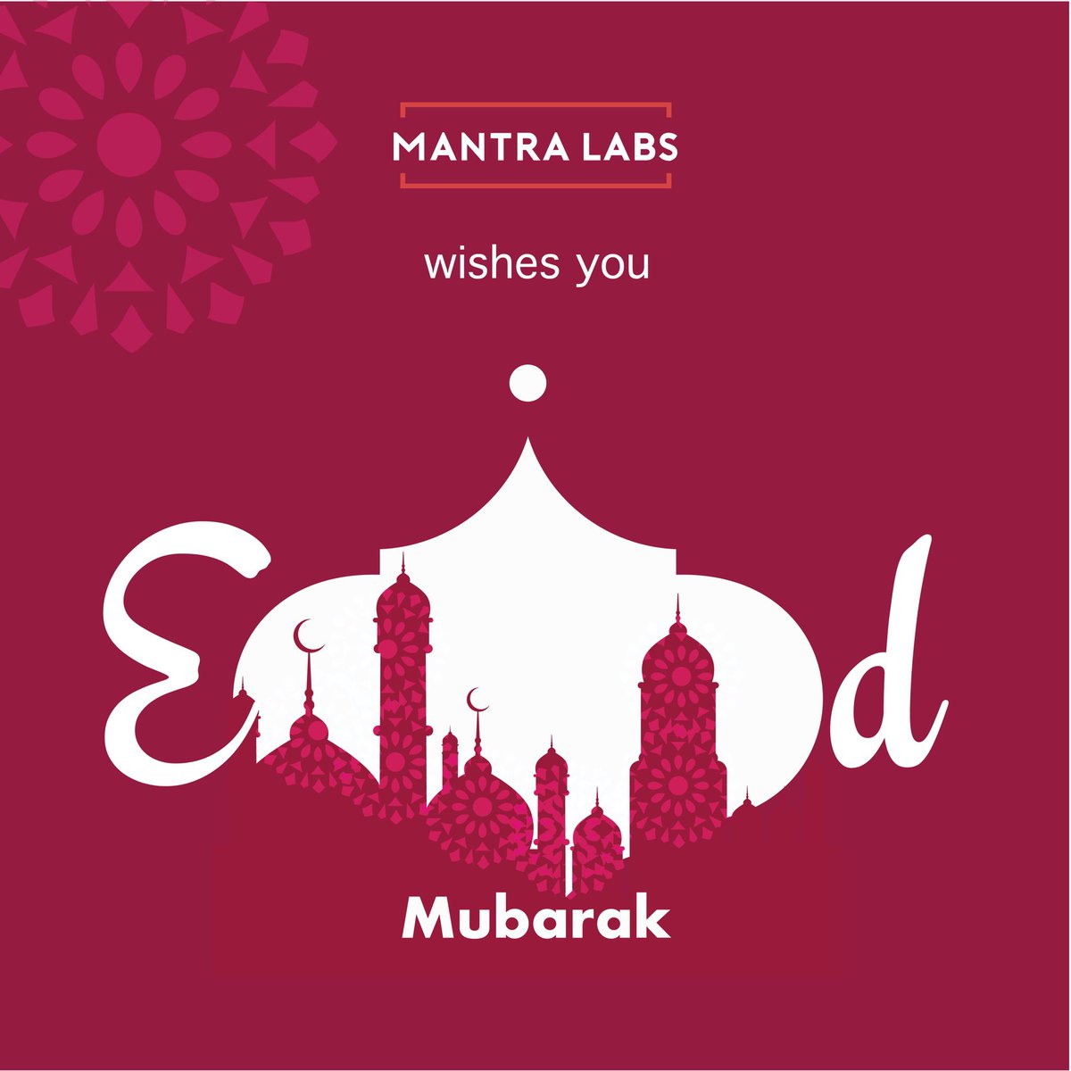 Eid Mubarak! Mantra Labs wishes you a very happy #ramadanmubarak . . . #mantralabs #eid #eidmubarak #ramadan #eid2023