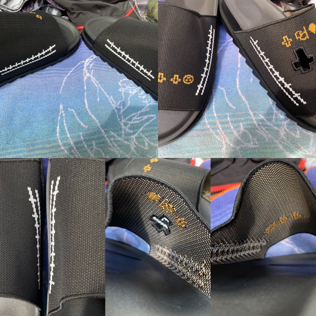 米津玄師 空想 グッズ紹介 【空想サンダル】 撮影者足サイズ27.0cm ①