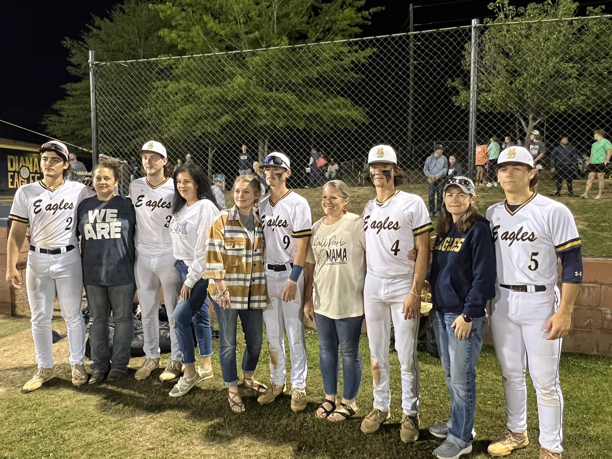 🦅⚾️ Senior Night ended with a win over Daingerfield!

#RiseAbove🦅
#GRIT