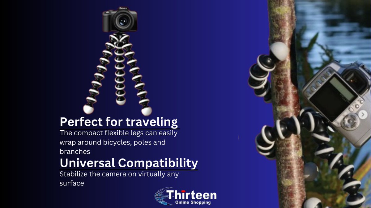 ethirteen123's tweet photo. Get yourself a #GorillaTripod and explore innumerable angles for your videos & pictures.
Shop yours here: https://t.co/NB16V8w4JN
#gorillatripod #minitripod #tripodstand #camerastand #cameratripod #videoshoot #photoshoot #photography #mobilephotography #mobileshoot https://t.co/eRRR5IGLgp