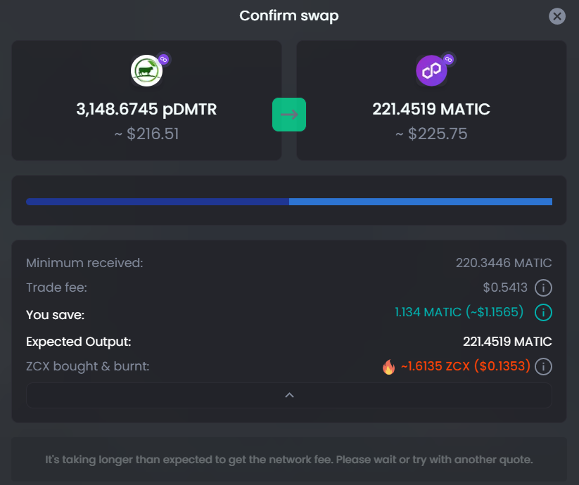 Jack42586400's tweet photo. @unizen_io I think the most important thing is that the platform works. I can't complete my transactions. https://t.co/OxU1zq66P2