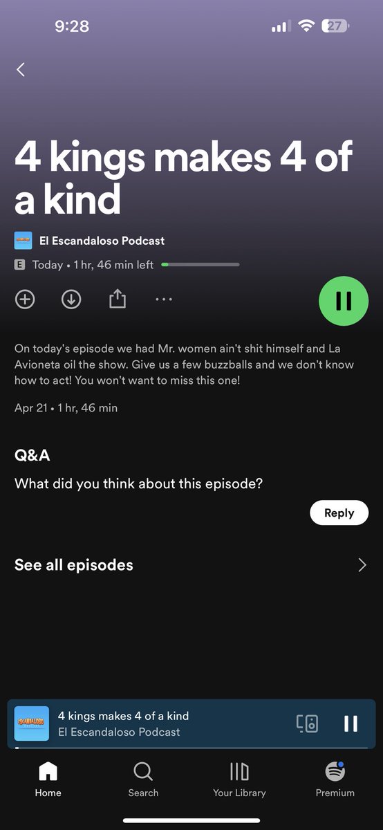 El_OsoBarbon's tweet photo. This episode definitely got good. Check it out got 2 guest and it got gooood lol 

https://t.co/4atTtlGdvm https://t.co/7YhNwEdKGB