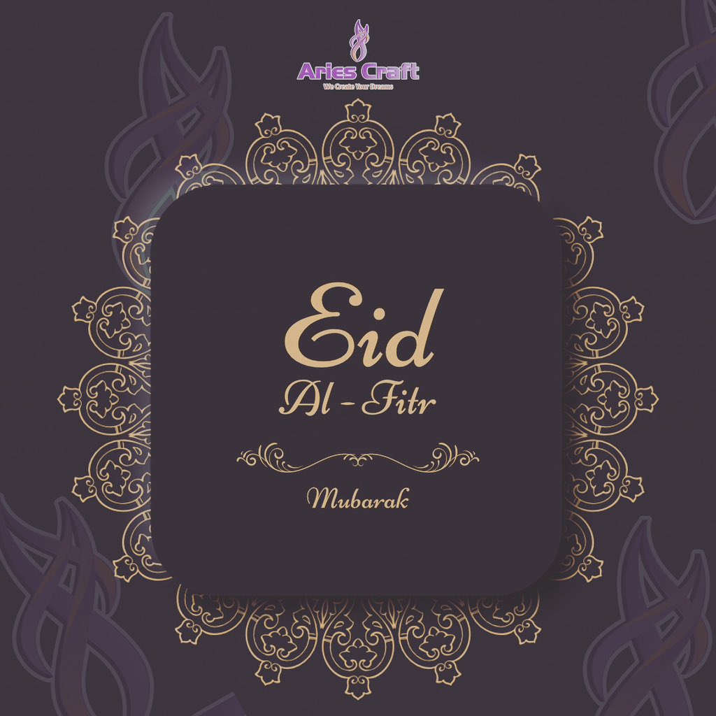 AriesCraft's tweet photo. Eid Mubarak to everyone ✨🌙

#Eid #EidMubarak #Eid2023 #festival https://t.co/XckNBcT6Ml