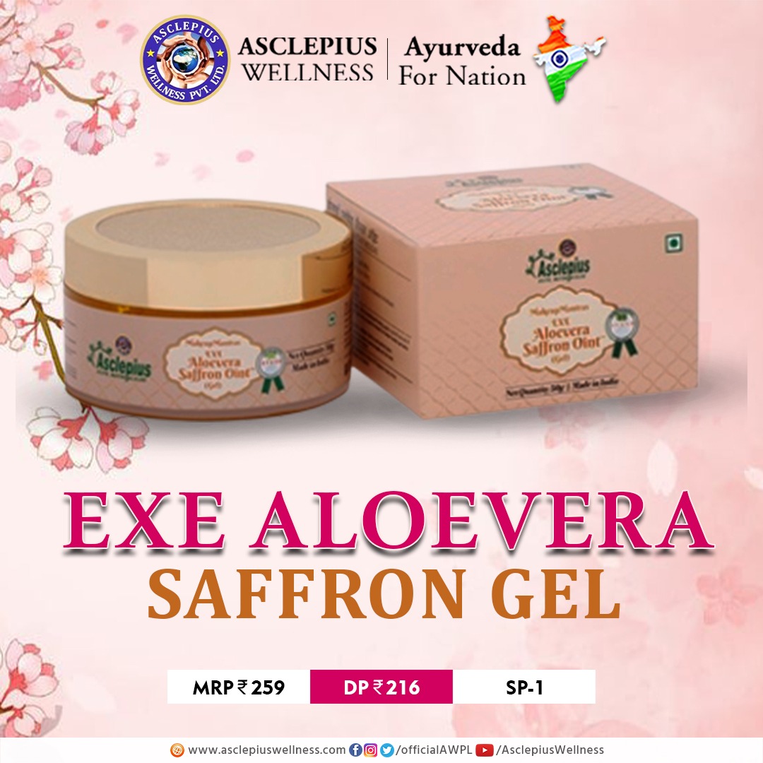 OfficialAWPL's tweet photo. AWPL Makeup Mantra presents a highly efficient "Ex Aloe Vera saffron gel" for healthy shiny skin. Add this fabulous product to your skincare kit today
More info: https://t.co/fxK2xGzlZc
#AWPL #Asclepius_Wellness #AWPLProducts #BeautyProduct #beauty #makeup #skincare #skinhealth https://t.co/giMkWR5abR