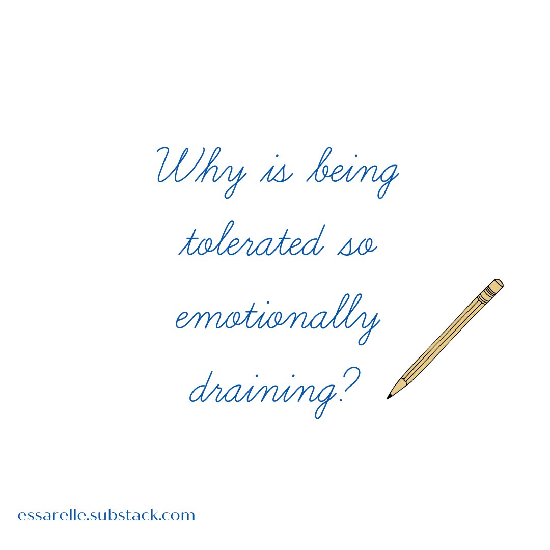 MeAndChatGPT's tweet photo. The pain of tolerance
Why is being tolerated but not accepted so emotionally draining?

https://t.co/LcTKg2biYL

#tolerance #acceptance #mentalhealth #writers #chatgpt https://t.co/fuqMwIUkD1