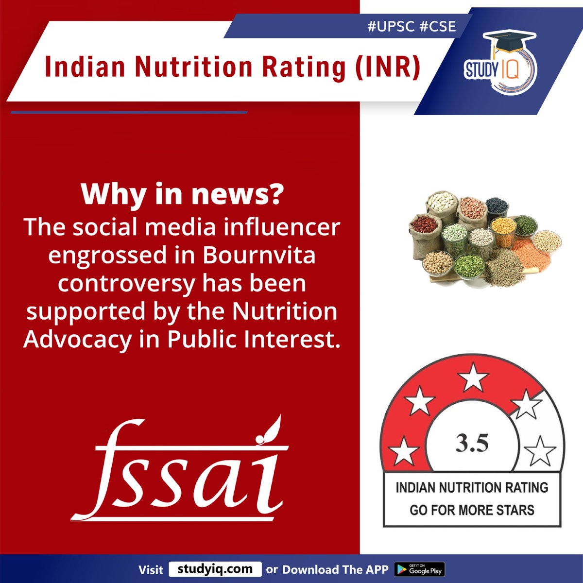 upsciq's tweet photo. Indian Nutrition Rating (INR)
#indiannutritionrating #inr #socialmediainfluancer #bournvitacontroversy #nutritionadvocacy #publicinterest #fssai #consumptionoffoods #sugar #salt #fats #inrsystem #healthiest #milkproducts #butteroil #ghee #frozenfruit #fish #flour https://t.co/Y35MgJRSPQ
