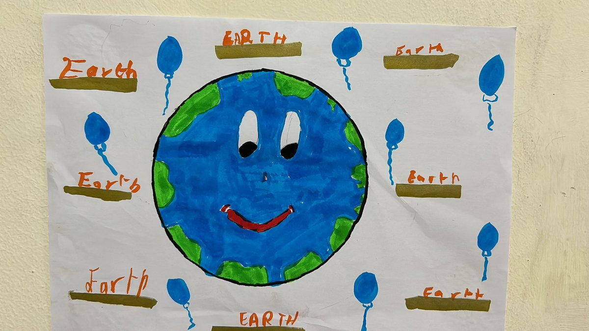 pshenoymi's tweet photo. Pleasure to see children celebrate Happy Earth Day #EarthDay #EarthDay2023 

-Smriti https://t.co/Uicu08agrS