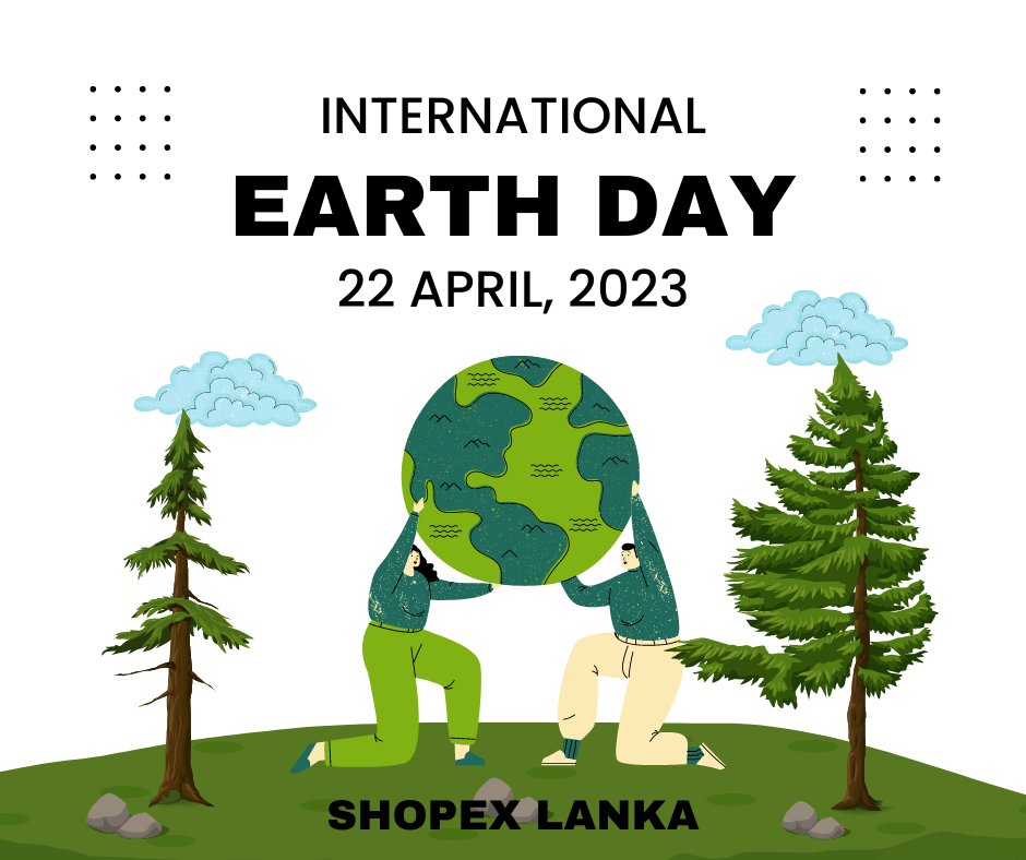 ShopexLanka's tweet photo. Let's make an effort to reduce our carbon footprint and make sustainable choices that will help protect the planet.
.
#saveourplanet #savetheplanet #loveearth #earthday🌎 #happyearthday🌎 #worldearthday #saveearth #earthdayeveryday #earthday2023 #happyearthday #shopexlanka https://t.co/LXyJYwFwiG