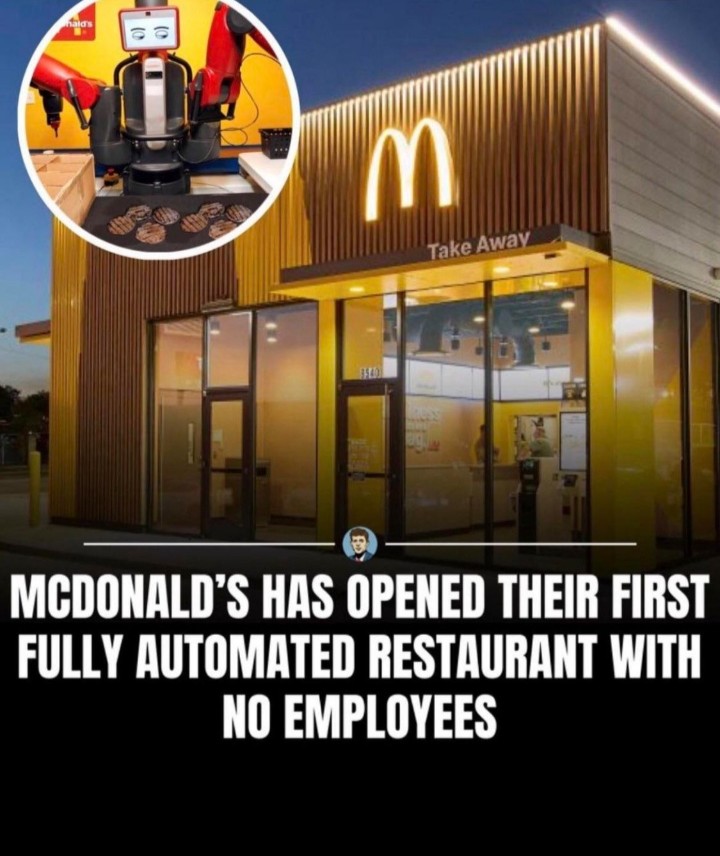 coachingforum's tweet photo. Era robotik sudah merambah ke gerai gerai resto siap saji. Bisa jadi 2 atau 3 tahun ke depan akan bermunculan gerai serupa di Indonesia. https://t.co/88yFNBUqUF