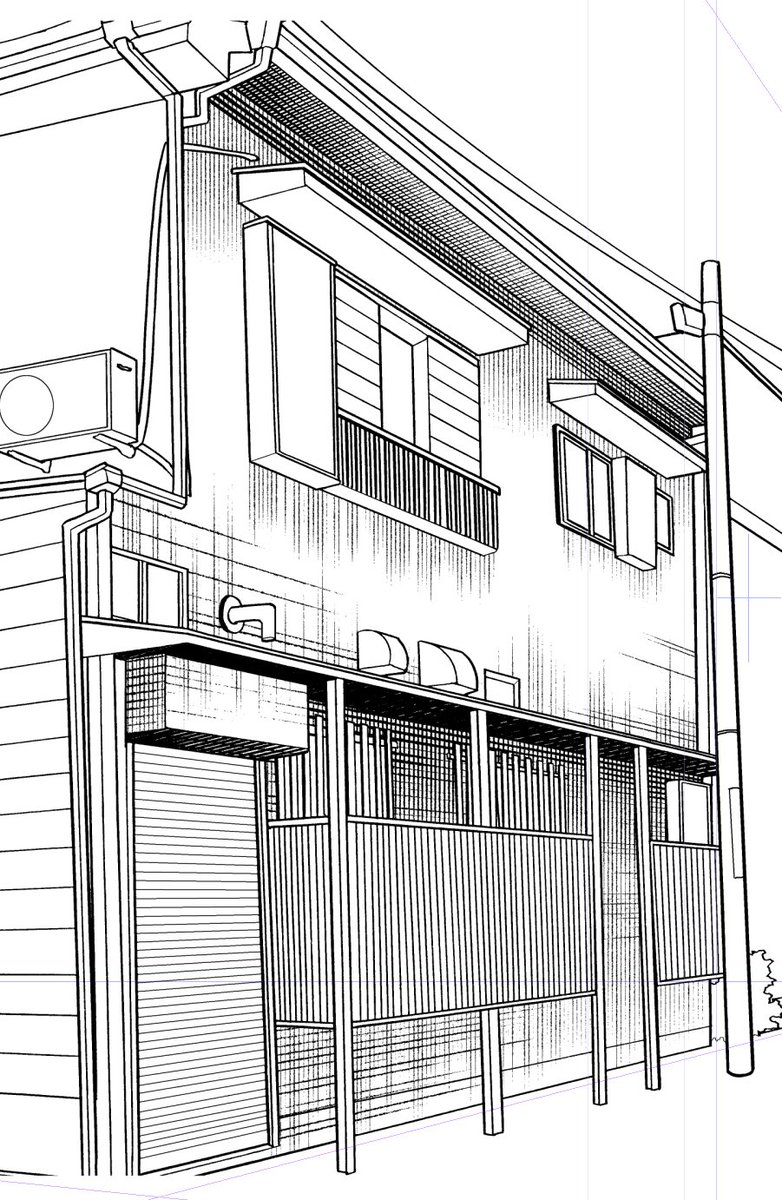 ちょっと線荒れすぎかなー?と迷うところです… 特に左端中央の線。
