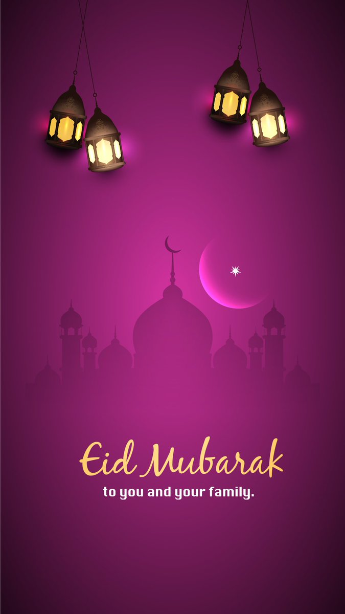 Eid-ul-Fitr Mubarak

Wishing you all peace, harmony, happiness, good health and prosperity on the occasion of Eid

#EidMubarak #EidUlFitr #EidAlFitr #EidAlFitrMubarak #EidCelebrations #EidAlFitr2023 #BlackGirlMagic