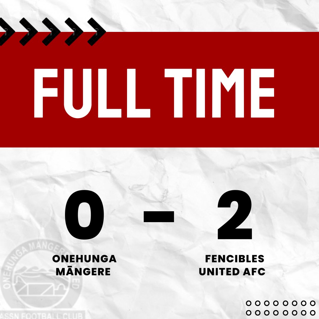 FULL TIME UPDATE: An unfortunate result for OM at the end of the 90min