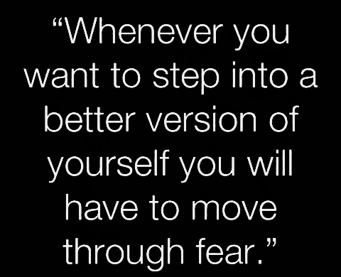 WorkHard2BFit's tweet photo. Feel the fear and do it anyway https://t.co/1UcmiDOctN