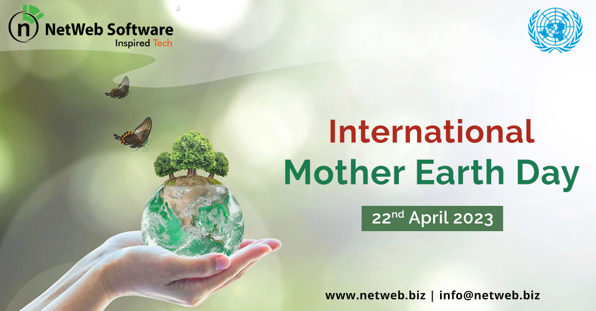 netwebsoftware's tweet photo. On this International Mother Earth Day, let us pledge to make Mother Earth a little better every day. Happy International Mother Earth Day!
#MotherEarthDay #SaveEarth #NetWebCares #InspiredTech #InspiredPeople #NetWeb https://t.co/WPy3XgB7qD
