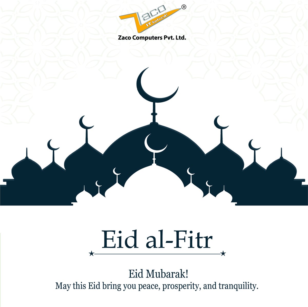 zacoitsolved's tweet photo. May the spirit of Eid fill your heart and home with peace, joy, and prosperity. Wishing you a wonderful Eid-ul-Fitr from Team Zaco! 🌙✨

https://t.co/T74u9YqvhI

#eidmubarak #eid #eid2023 #IT #servers #serversolutions #storagesolutions #networkingsolutions #zaco #zacoitsolutions https://t.co/zpfEGNWXKB