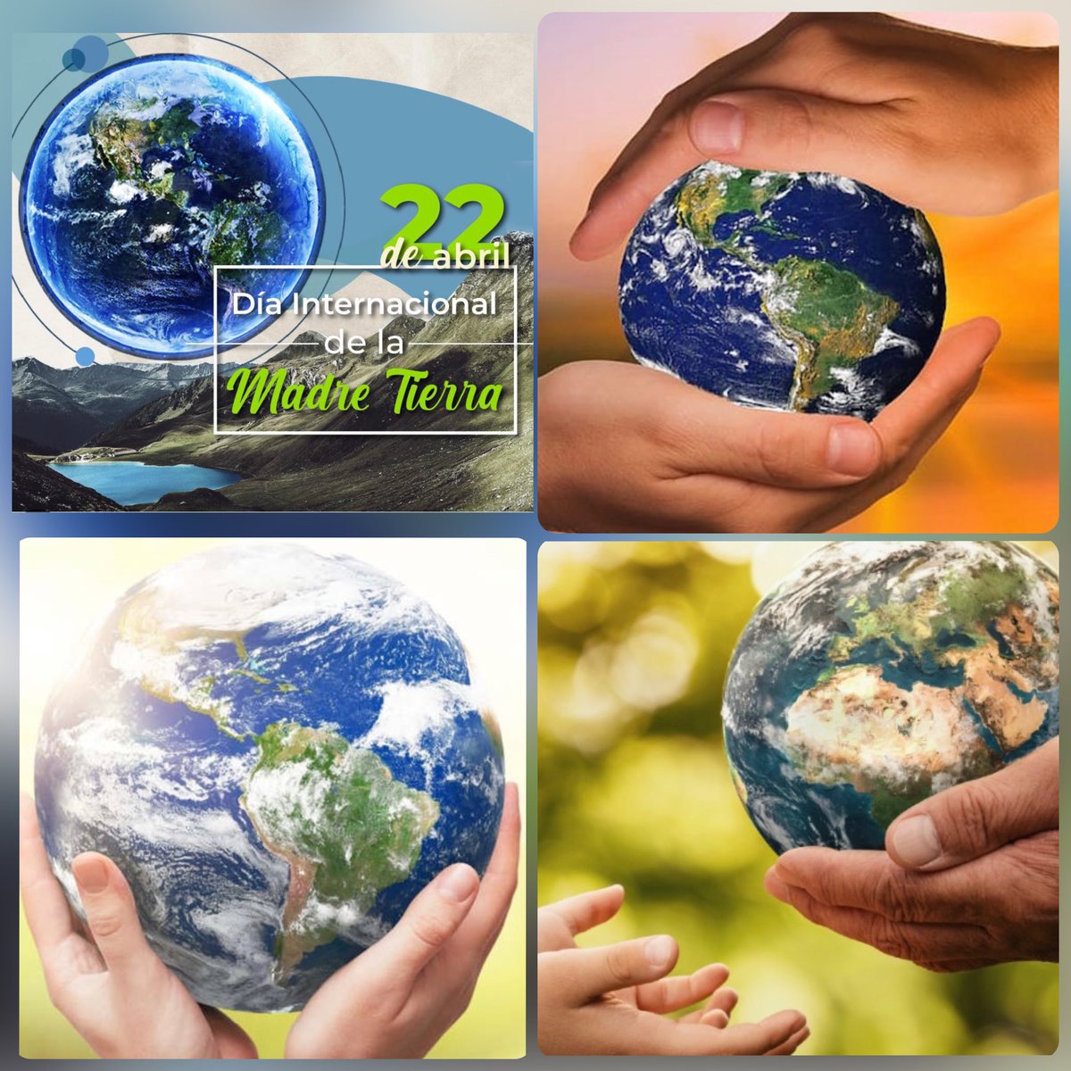 gastronomiayuna's tweet photo. Por Nuestra Madre Tierra #22abril #madrenatura #diainternacionaldelatierra #22abr #ap22  #earthinternationalday https://t.co/T181CKlLxW