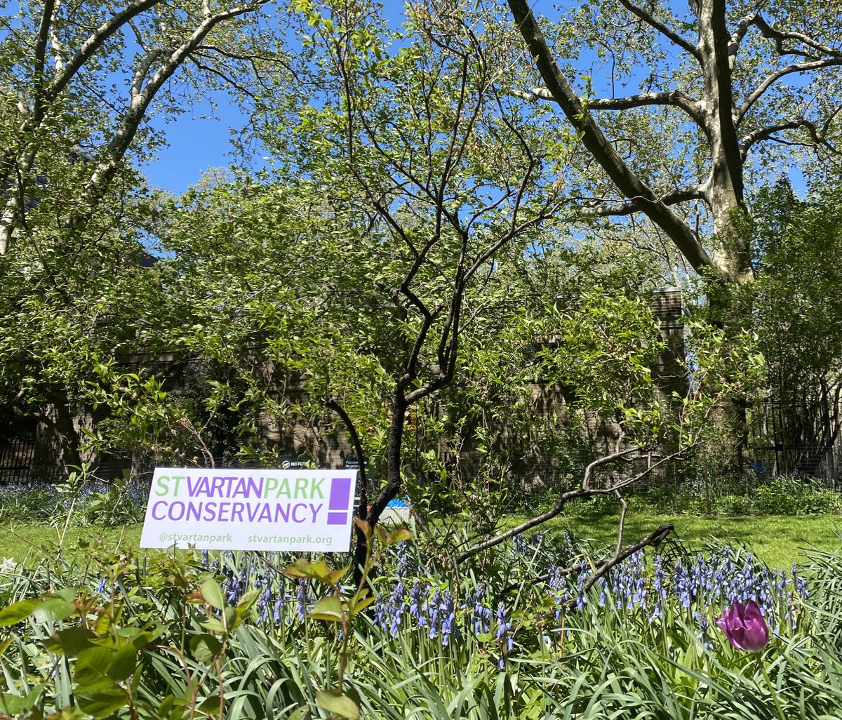 Happy Earth Day! See you at St. Vartan Park today (First Avenue entrances between East 35th and East 36th Streets) for the third annual St. Vartan Park Earth Day Celebration! The festivities start at 9 a.m. with breakfast. We'll have some special guests in the garden between 11