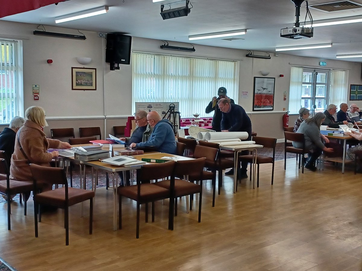 BolsoverDC's tweet image. Come along to the #Pinxton and #SouthNormanton Local History Society Heritage Day at Pinxton Village Hall today. It is open until 4pm. Loads of history, artefacts and photos to look at.