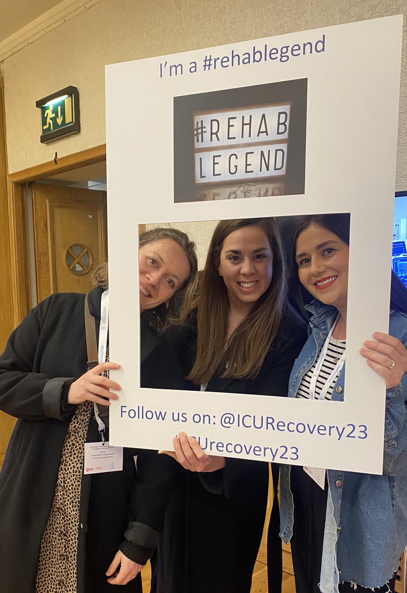 Looking forward to a weekend of all things weaning and rehab In Belfast 🫁 💪🏼 #ICUrecovery23 #rehablegend @ebcday @BryonyStevens1 @ltht_slt