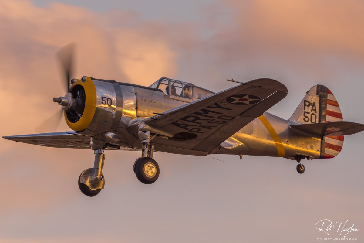 ShutterbugWGC's tweet photo. Brian Smith provided us with a beautiful sunset display in the Fighter Collection’s Curtiss P-36C at Duxford’s Flying Evening last August…@IWMDuxford @DuxfordAirshows @Flying_Legends #Curtiss #P40F #P36C #FlyingLegends #Duxford #FlyingEvening #Airshows https://t.co/Vso01dOA8x