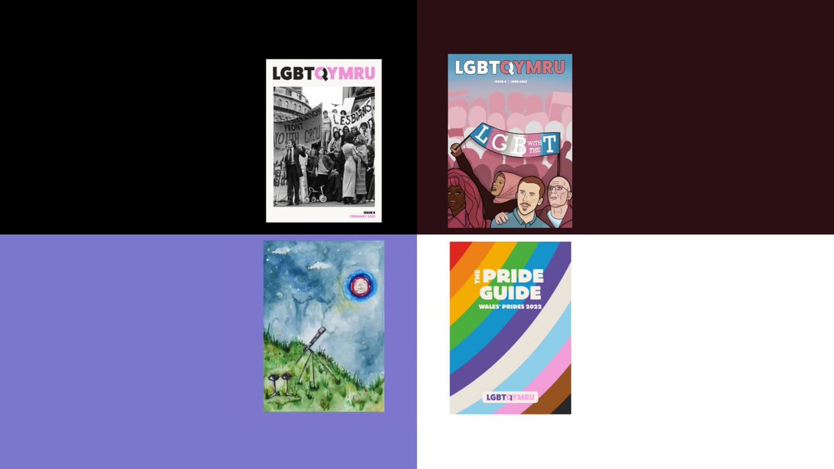 LGBTQymru's tweet photo. IT’S OUR BIRTHDAY 🥳🎉

We dedicate our birthday to those who have played in a part of making a little bit of history with LGBTQYMRU. 

You make us great ♥️

In the last 3 years:

✨ Wales-wide Virtual Pride
✨ 6 issues of our magazine 
✨ 200 articles 
✨ An anthology of poetry https://t.co/ZC72f41UZQ