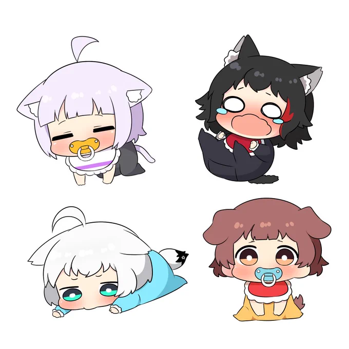 げまず。 #絵フブキ #みおーん絵 #絵かゆ #できてたころね 