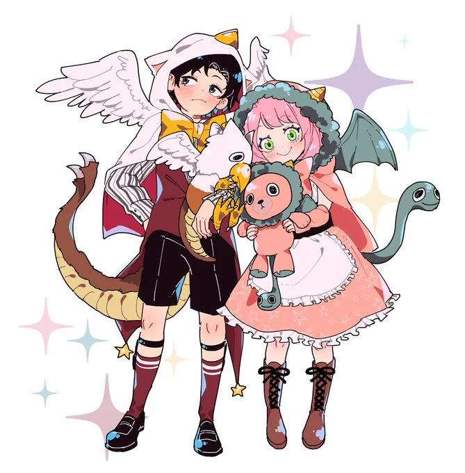 新刊部数アンケート、この土日までで締切ます〜!画像3枚目4枚目のイラストは今回のイラスト集に収録されてます!他は描き下ろしイラストになります!よろしくお願いします 
