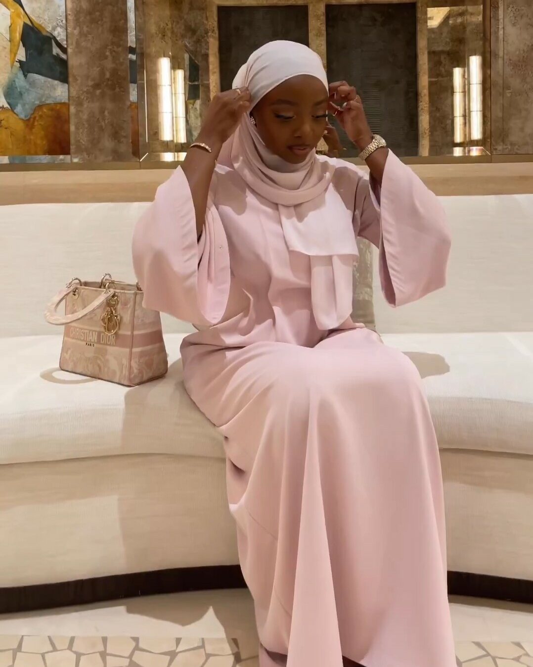 Dior abaya cheap