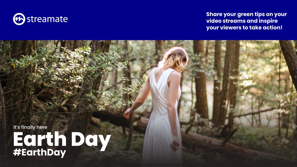 StreamateUK's tweet photo. ππ³ Want to make a difference this #EarthDay? Share your green tips on your video streams and inspire your viewers to take action! πΏπ Let's work together to protect our planet. Join us in celebrating Earth Day and making a positive impact on our world!π#StreamateUK #impact https://t.co/EKsS8GM0Dw