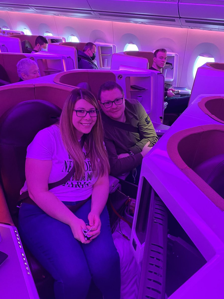 MytravelNA's tweet photo. We’ve flown with a number of companies but always prefer @VirginAtlantic from their #premium to #upperclass service, the experience never fails to impress us. Also their upper class product on the #A350 comes with it’s very own #loowithaview Who is your preferred Airline? https://t.co/Ee8KWh8ROW