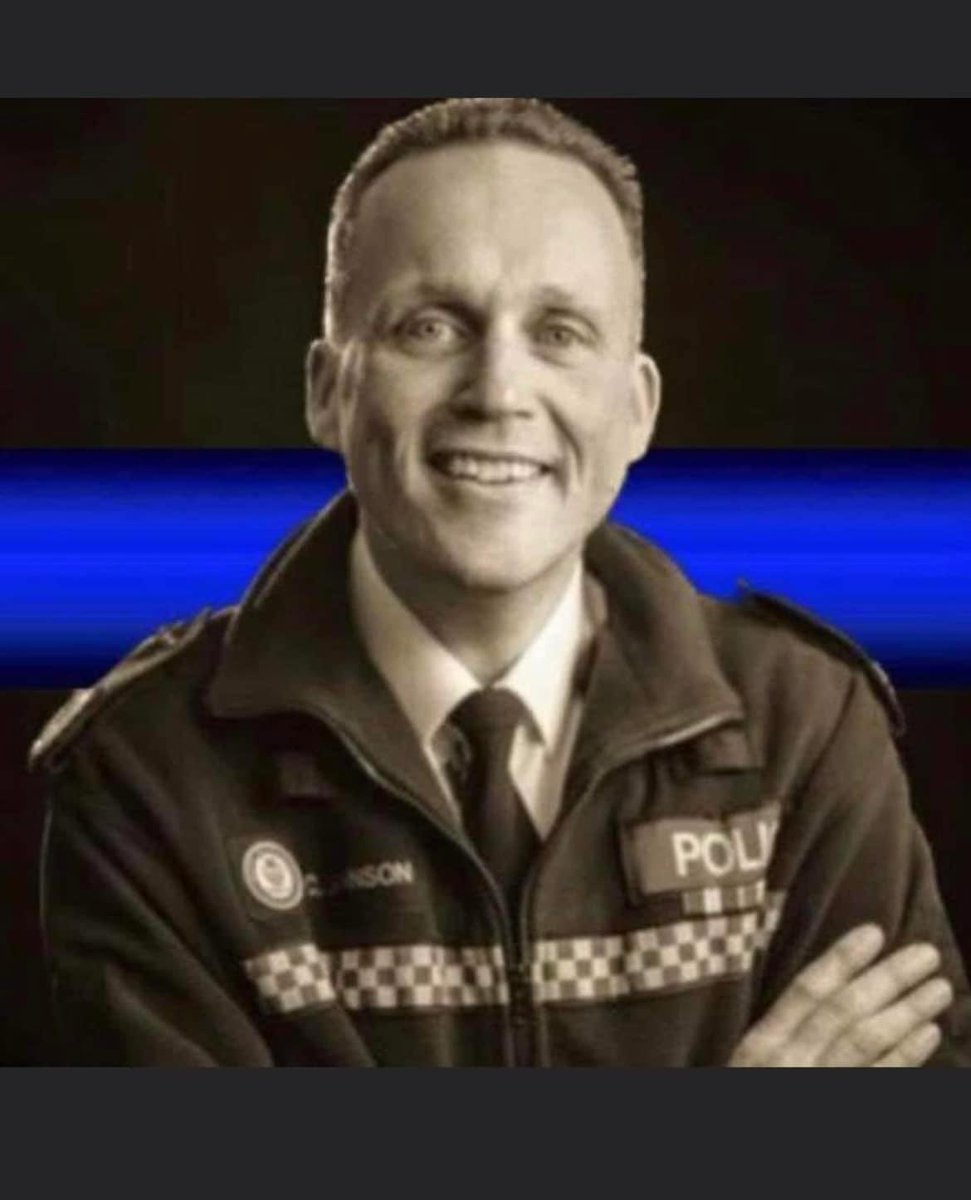 ACC Chris Johnson, may you now rest in peace. Our thoughts are with your family, friends and colleagues