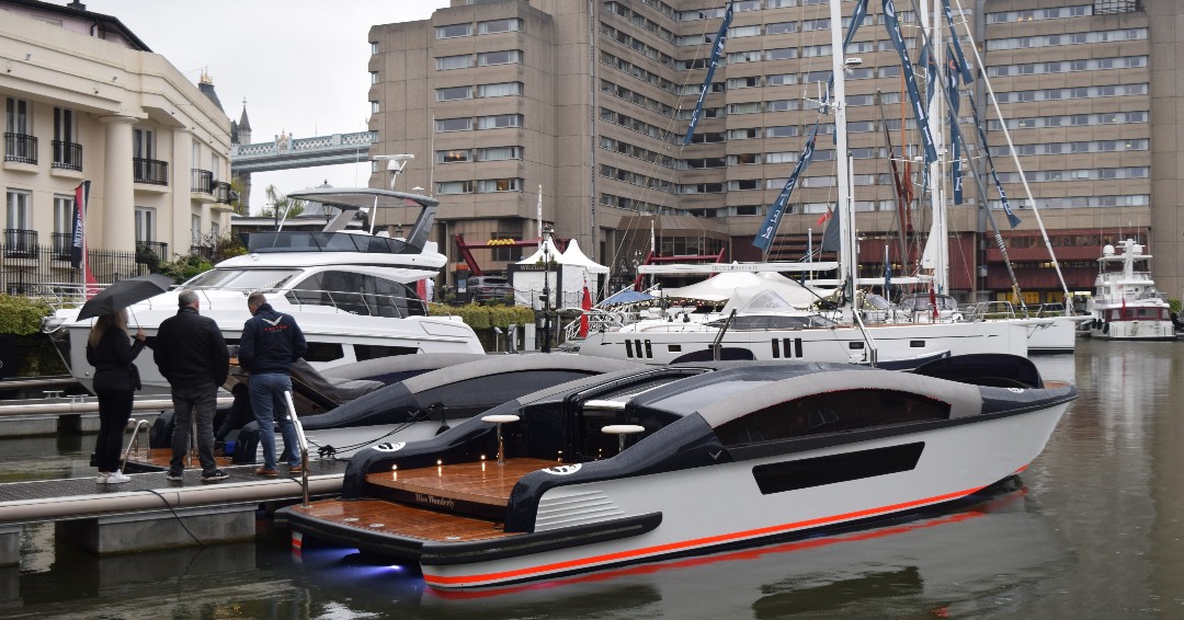 The beautifully designed <a href="/FalconTenders/">Falcon Tenders Limited</a> Miss Leblanc and Miss Wonderly are truly breathtaking. Don't miss out on seeing them in action at LLA. 

Buy your ticket here: londonluxuryafloat.com/tickets