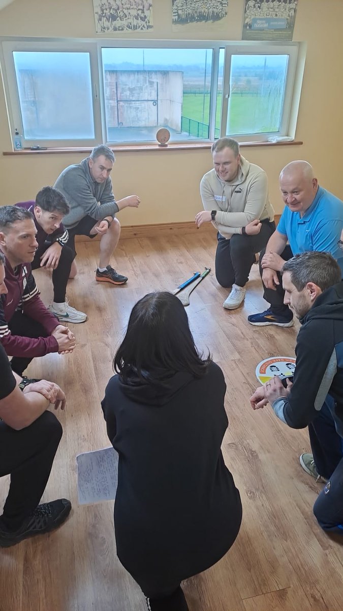 Well done to all the participants who are attending our @Galway_GAA 'Introduction to coaching Gaelic Games' today in @KillimordalyGAA Fantastic engagement by all the group this morning Thanks to our @officialgaa coach developers Aoife Lynskey & Martina Carr for delivering