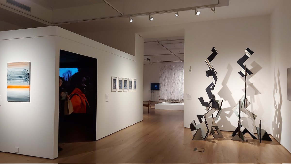 BeaLast's tweet photo. AESTHETICA ART PRIZE @YorkArtGallery until 4 June. Congratulations to this year's AESTHETICA ART PRIZE Winner @larryachiampong and Emerging Artist @hopestrickland
Well deserved @AestheticaMag #artprize #AAP23 #contemporaryart #ArtNow #symposium https://t.co/UjsCg3PZnU https://t.co/uOhhi9zwmG