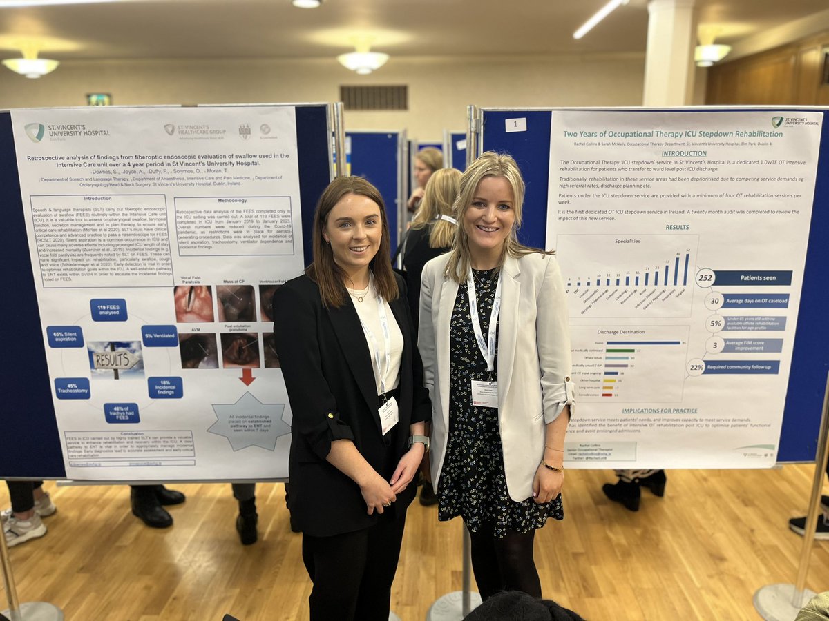 A weekend presenting @HSCPsSVUH OT + SLT work in ICU at European Conference on Weaning and Rehab in Critically Ill Patients  @anna_waywego #ICUrecovery23 @susie_downes