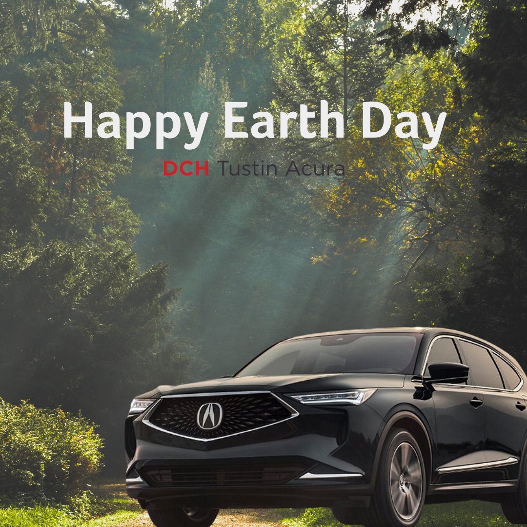 Happy Earth Day🌍💙😄 Let's take a moment to reflect on how we can make a positive impact on our planet! #Acura #Earthday #Green #Tustin #Environment