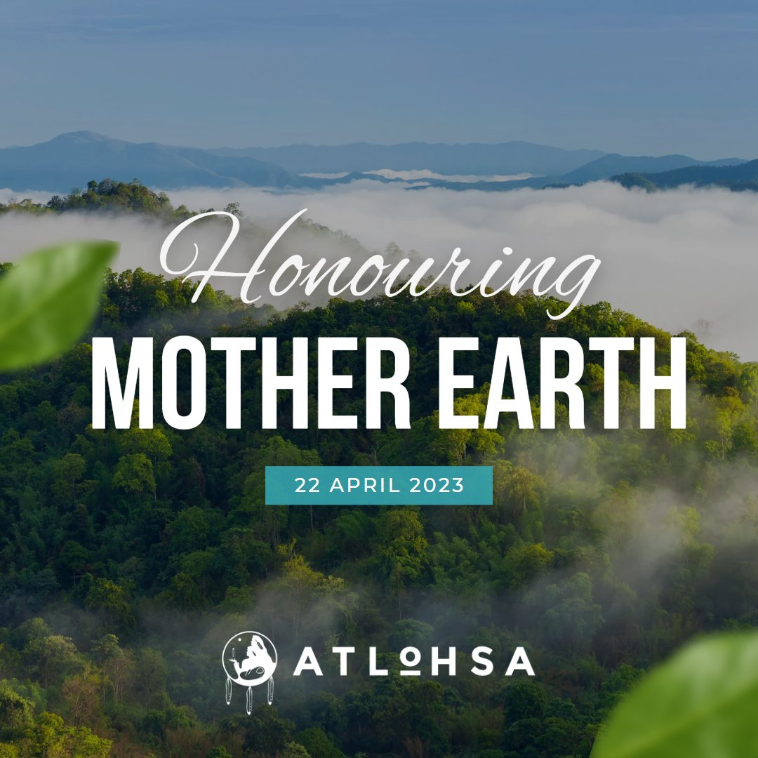 Happy #EarthDay2023! Let's honour Mother Earth and celebrate connection to the natural world by participating in clean-ups, practicing mindfulness, and sharing traditional stories. Every small action counts towards healing our planet and preserving our culture.