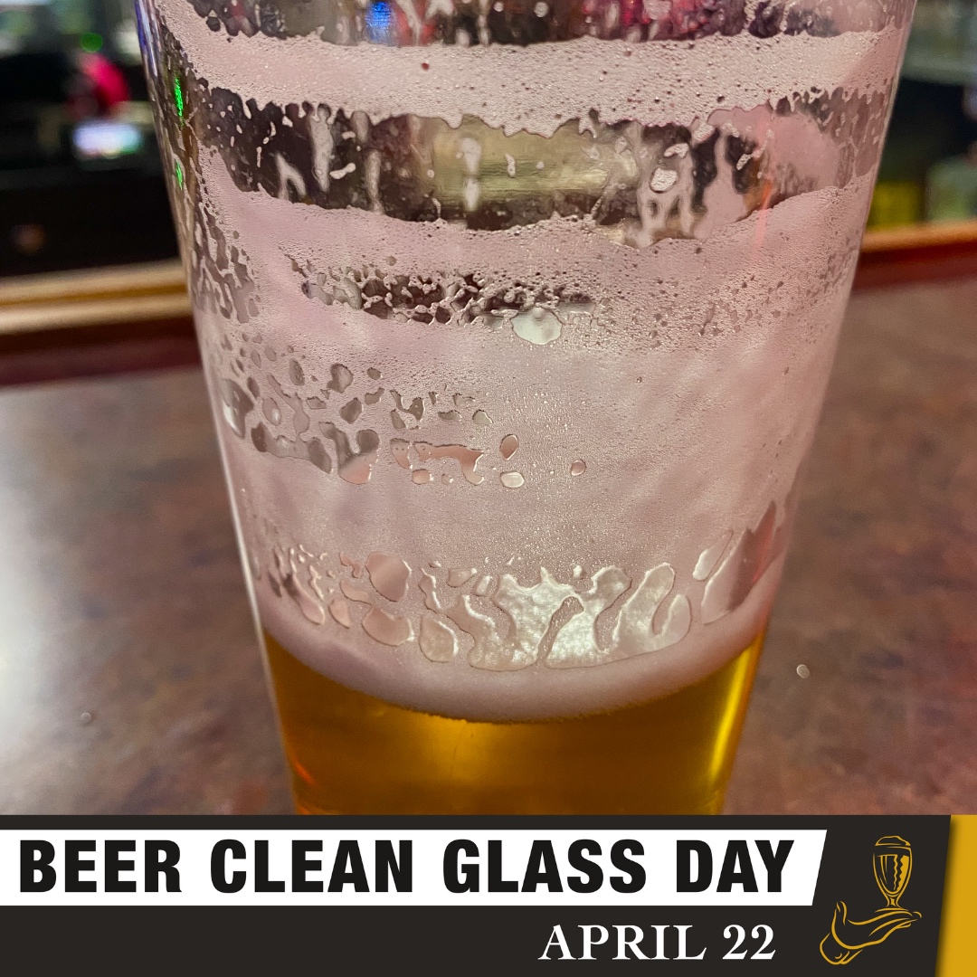 cicerone's tweet photo. ๐บ Happy Beer Clean Glass Day! ๐ Let's celebrate the importance of beer clean glassware in providing an exceptional experience. ๐ป
Share your best beer clean pics with us using the hashtag #BeerCleanGlass, and we'll showcase our favorite submissions! ๐ท https://t.co/lcYgS36oEs