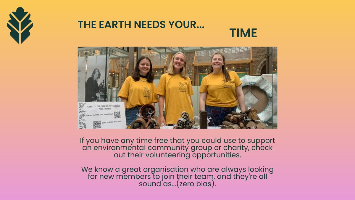 ukyouth4nature's tweet photo. The theme for this year's #EarthDay is 'Invest In Our Planet'. The word 'invest' conjures up thoughts of money and, as we all know, that's one of the things that got us in this mess in the 1st place. Today we're focusing on non-financial ways you can 'invest' our planet's future! https://t.co/Sh3FkrAk6U