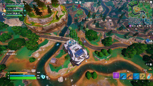HeroicMoment032's tweet image. 今は車が空を飛ぶ時代🚙

#フォートナイト
#Fortnite
#ICanFly