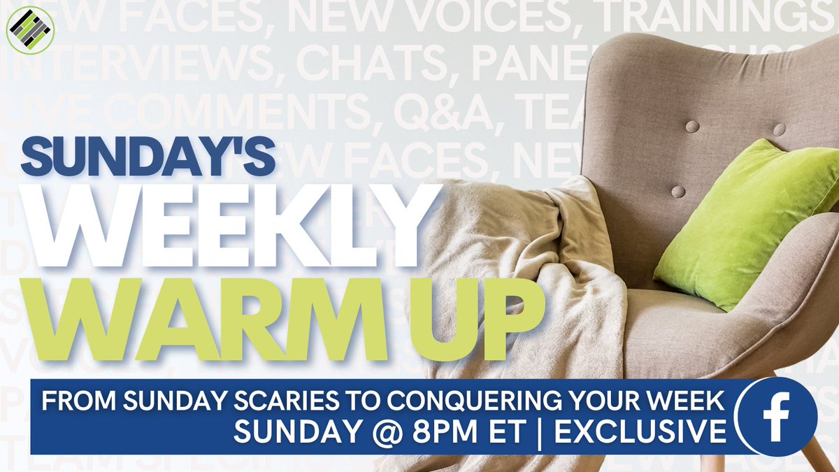 teachbetterteam's tweet photo. Weekend recovery coming at you! Every Sunday at 8pm ET we will be hosting our Sunday Weekly Warm-Up exclusive to our Facebook group! Not in the group? That’s ok- head over to https://t.co/J6G08CRwpq to join! #TeachBetter #WeeklyWarmUp https://t.co/nbK8APNpo3