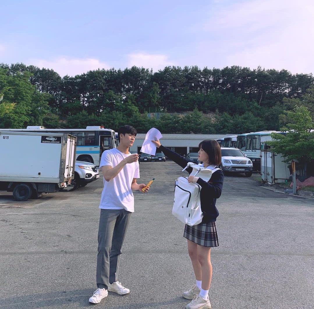 chaedaely's tweet photo. boyoon's ig update with bin 🥹💜

"oppa. in every conversation, you would ask me if there's anything wrong with me but why i never once ask you that. people will missed singer moonbin a lot but i will remember actor moonbin for a long time." https://t.co/ufKknnPX5W