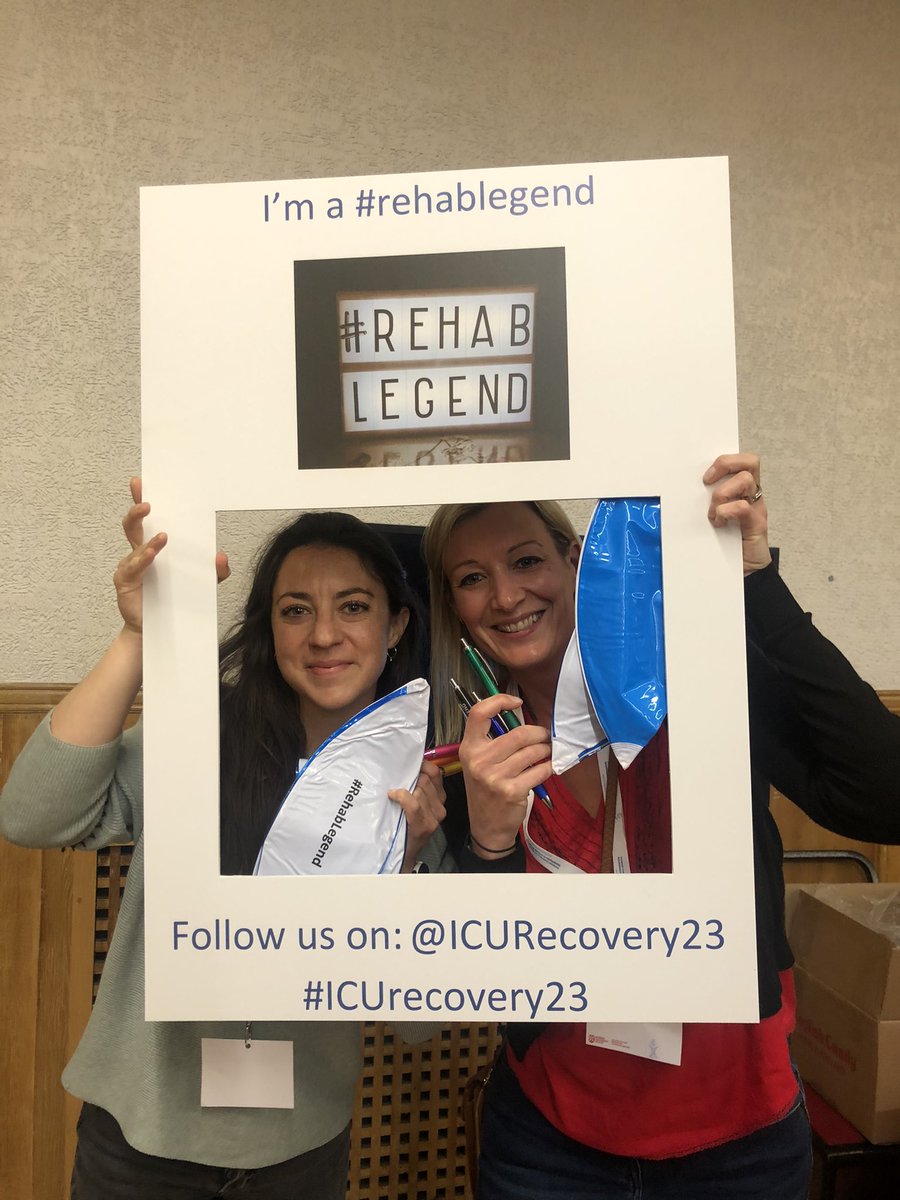 #Rehablegend stash! Looting @RecoveryICU #ICUrecovery23 
Ready to make some Physios and Patients cry …. In a happy way…. with these goodies 🤩🥰 @SDHcriticalcare @MedSurg_SDH