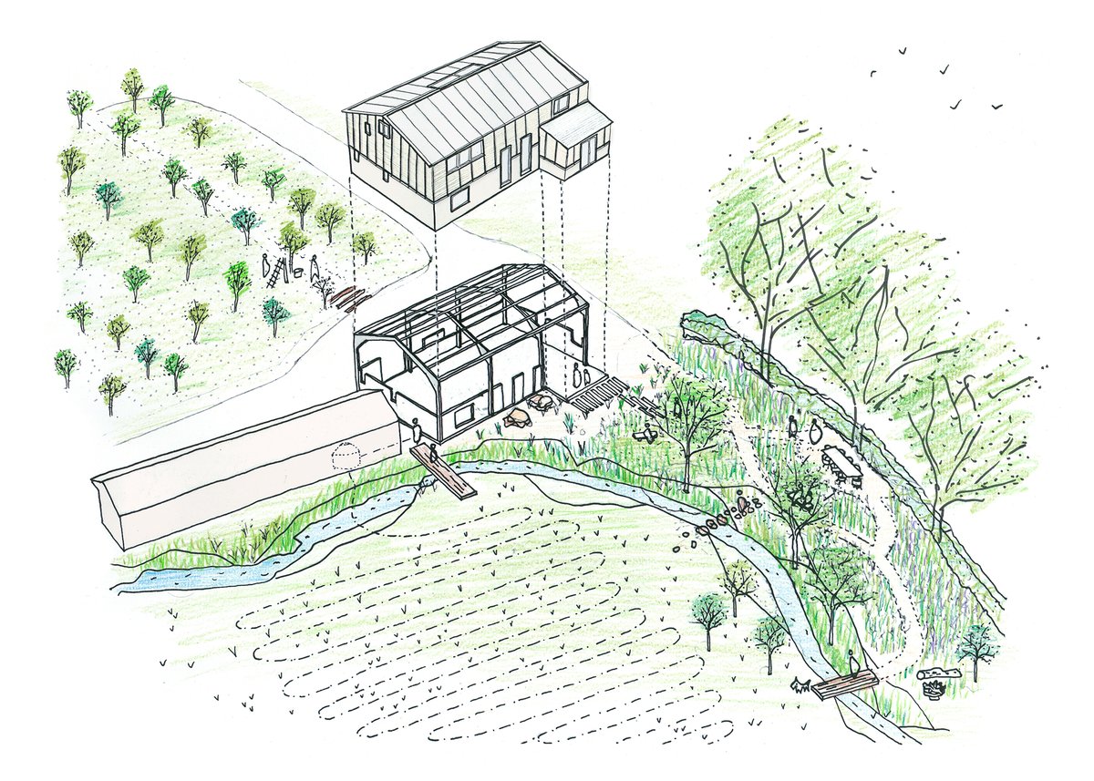 To mark #EarthDay, we'd like to share more of our first rural project, The Barn - a retrofit scheme driven by our passion for understanding how buildings can embed into the landscape, enhance their setting &amp; leave a positive legacy.

Find out more here: bit.ly/41v13vk