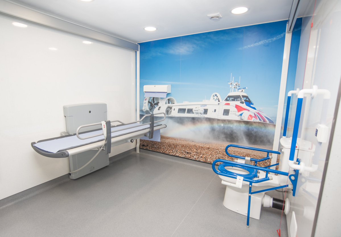 We have #ChangingPlaces facilities at both of our terminals, open to all those who may need them.