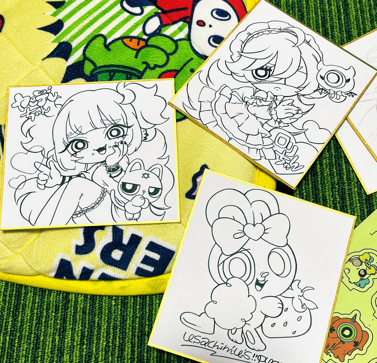 久々に描いている楽しいっ🐸❣️
#usachimus 