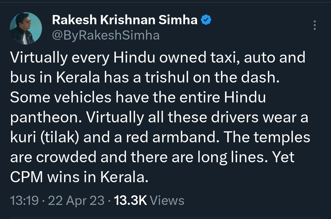 TheERDoctor's tweet photo. Because they are proud Malayalee Hindus, not rabid hate spewing right wing fanatics. https://t.co/IQfF2EIGYk